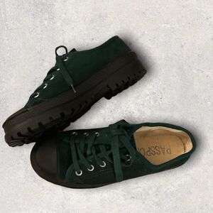 𝅺: : NEW PASSPORT Y2K 90S Chunky Heel Sneakers : :